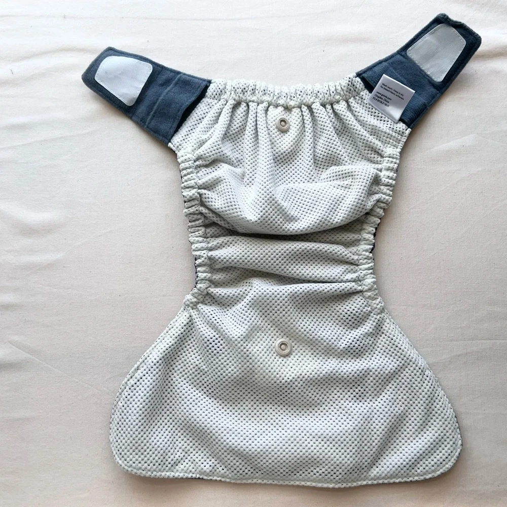 Grovia Hybrid Re-usable Diaper Shell Hook & Loop Closure - Orchard - Picture 7 of 7